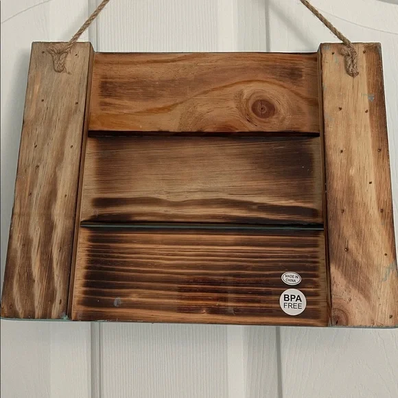 Coastal Beach House Wall Decor - Teal and White - Picture 2 of 2